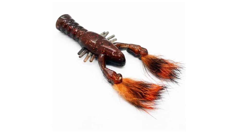 Rabid Baits Rabid Craw Crayfish, 3in, Sexy Craw, RC3-020