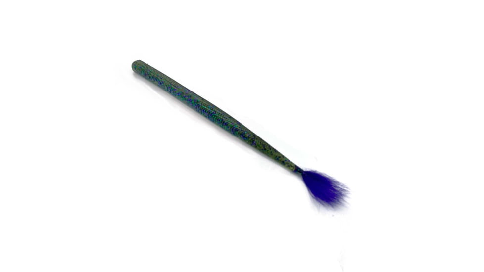 Rabid Baits Shaker Worm Straight Tail Worm, 6in, Hulk, SW6-033