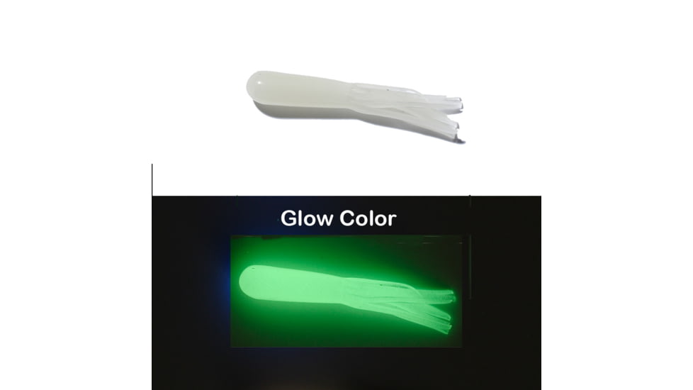 Radical Glow Glow Tube, 5, 0.5in, Natural Green Glow, 41512