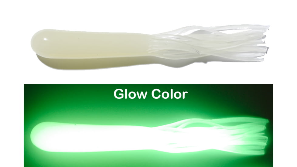 Radical Glow Torpedoes, 5in x 1/4in, Natural Green Glow, 4/Bag, 40012