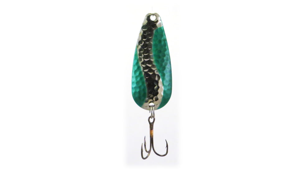 Rainbow Pog Spoon 1/2oz Green/Hn Strip, R412-NGHN
