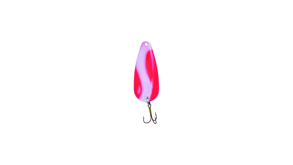 Rainbow Pot-O-Gold Spoon 2 1/4", 1/2 oz, Red/White Stripe, R412-RWS