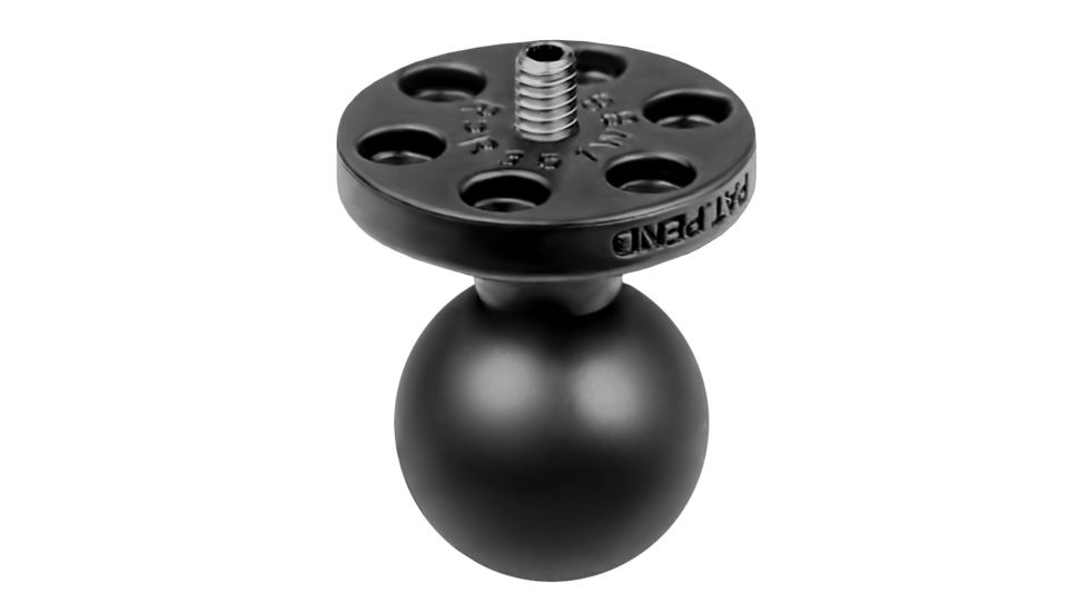 Ram Mounts 1 in Ball w/ 1/4-20 Stud for Cameras, Video / Camcorders, Black RAP-B-366U