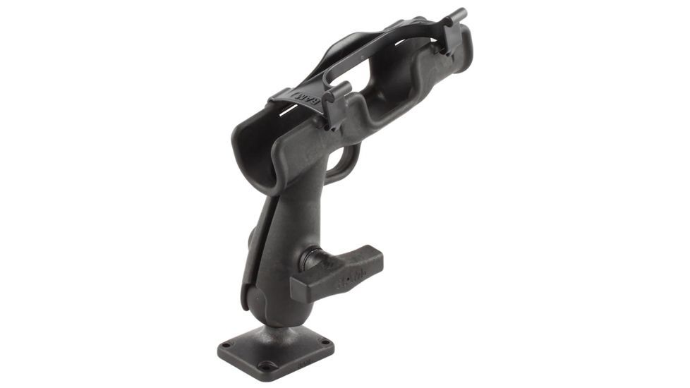 Ram Mounts RAM-ROD 2007 Fly Rod Junior Rod Holder with Base, Black 84124.01.100