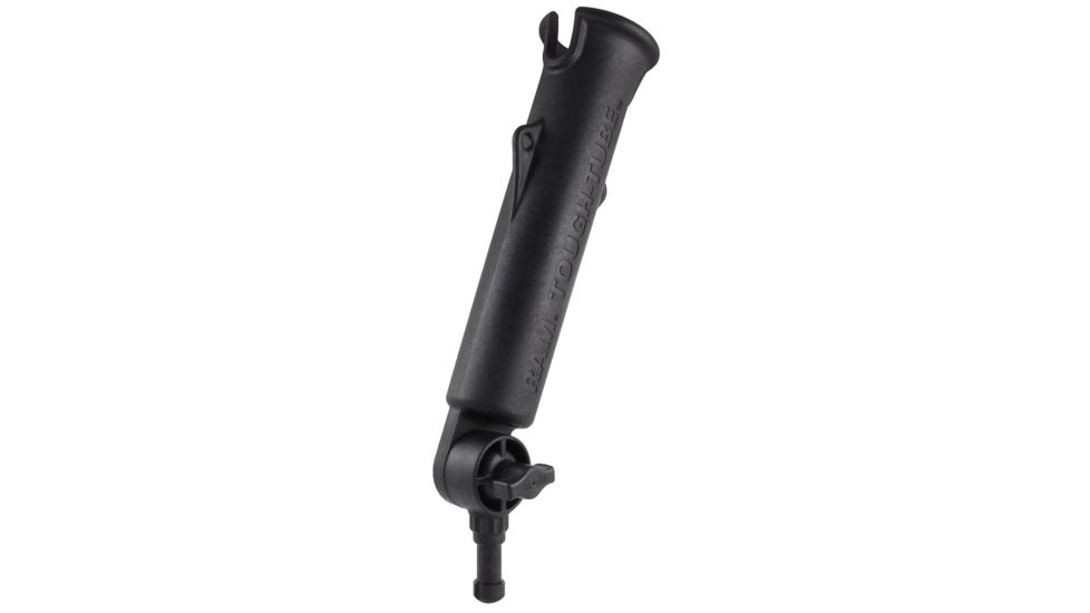 Ram Mounts RAM Tough-Tube Fishing Rod Holder With 3in Long Ratchet Spline Post Arm, Black 84122.01.100