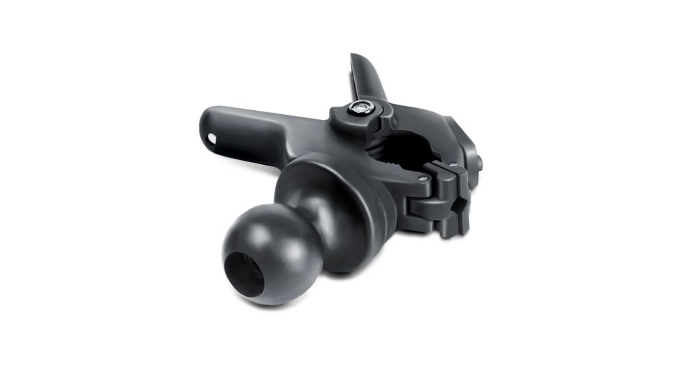 Ram Mounts Universal Small Tough-Clamp w/ 1 in Diameter Rubber Ball, Black RAP-B-397-1U
