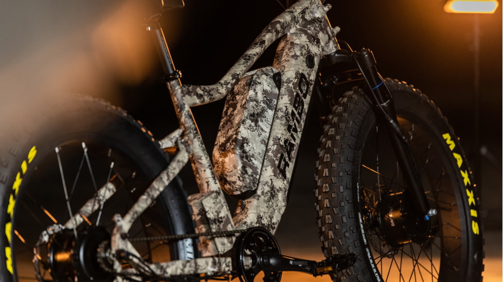 Rambo Bikes 1000W XP True Timber Western Camo All Wheel Drive Bike, 34 AH, 1000 2XWD