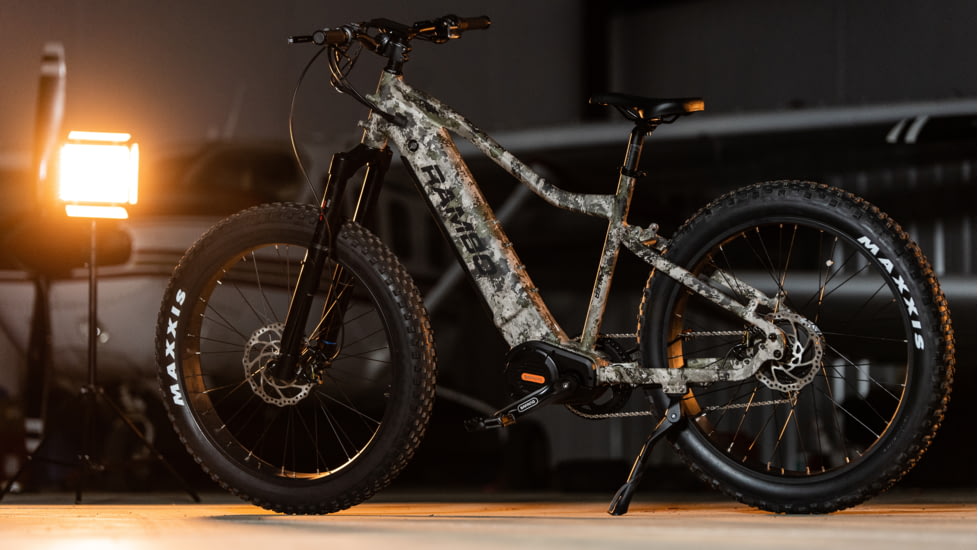 Rambo Bikes 1000W XP TrueTimber VSX Camo Enviolo Bike, 17AH, 1000 XPE
