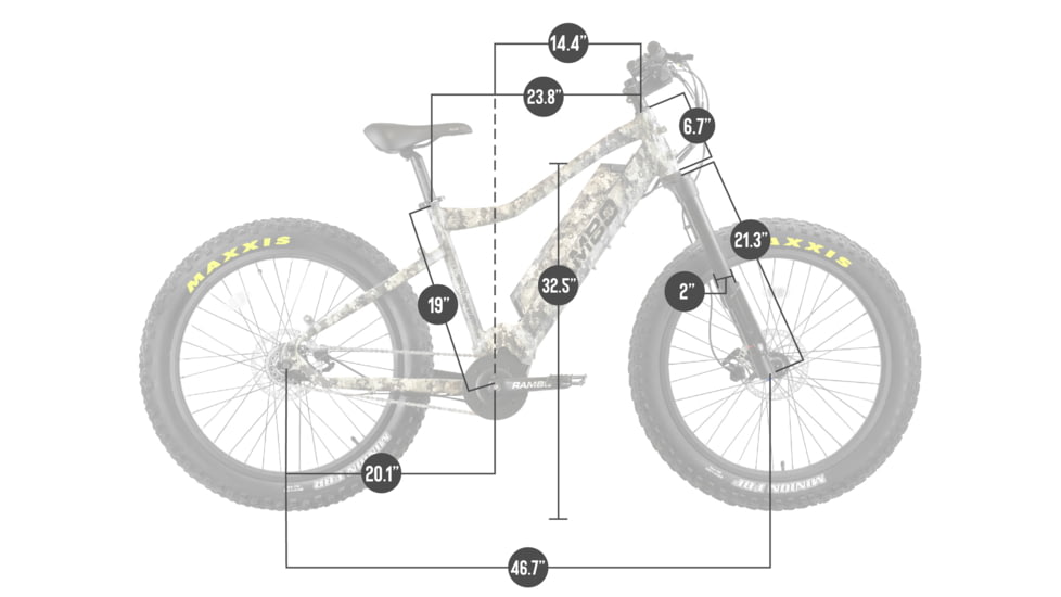 Rambo Bikes 750 XP Bicycle, Viper Western Camo, 750 XPC