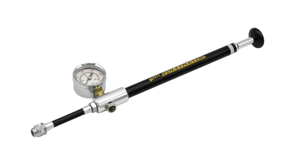 Rambo Bikes Buzzys Pollinator 300 psi Shock Pump for XP Bike Models, Black, R107
