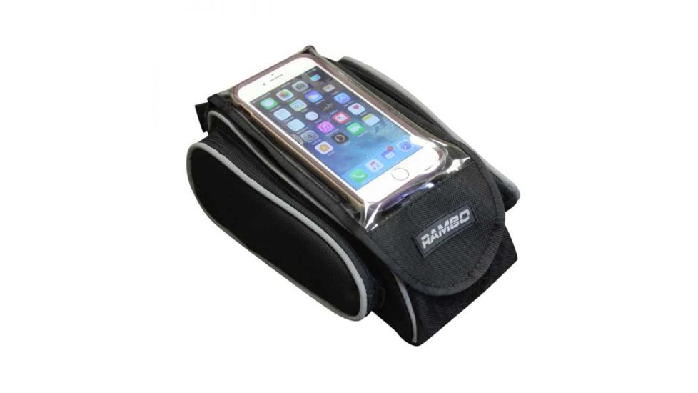 Rambo Bikes Cell Phone Accessory Bag, Black 816153012346
