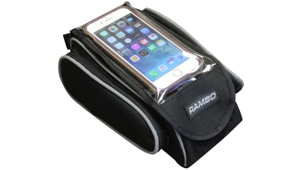 Rambo Bikes Cell Phone Accessory Bag, Black, R153