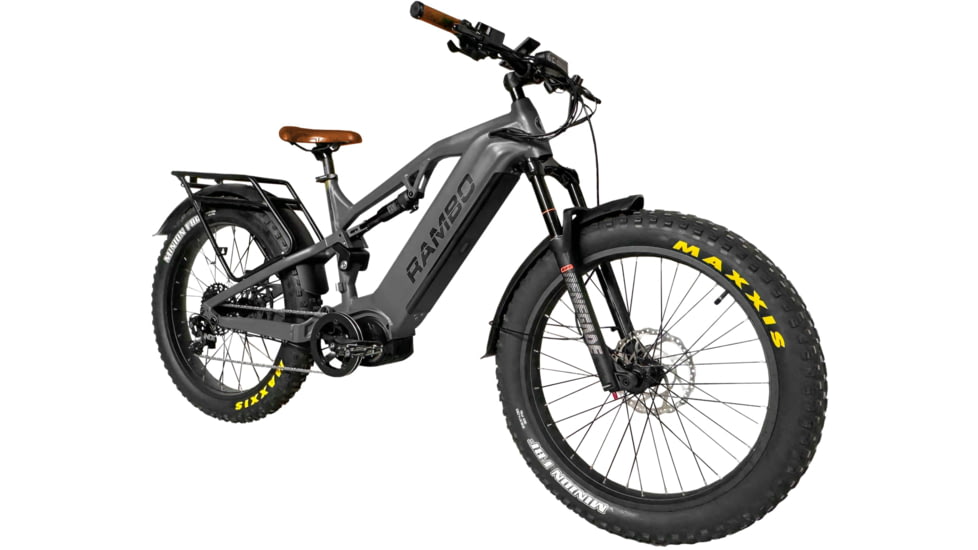 Rambo Bikes Dominator UltraDrive Bicycle, Gunmetal Grey &amp; Brown, Medium, DOMUD-GGB-M