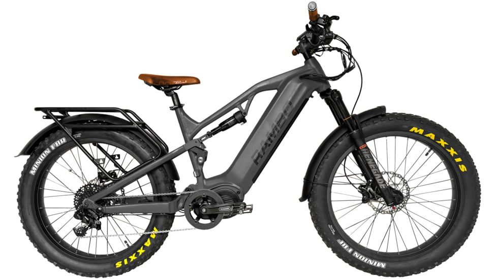 Rambo Bikes Dominator UltraDrive Bicycle, Gunmetal Grey &amp; Brown, Medium, DOMUD-GGB-M