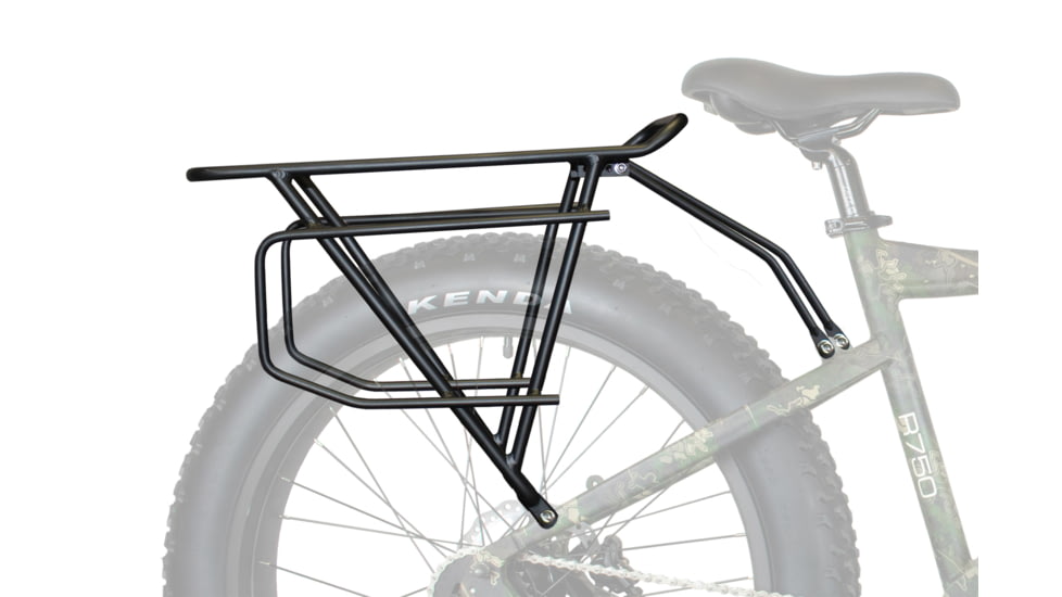 Rambo Bikes Extra Large Luggage Rack, Black R150
