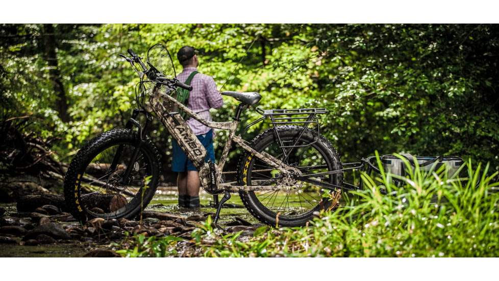 Rambo Bikes Extra Large Luggage Rack, Black R150