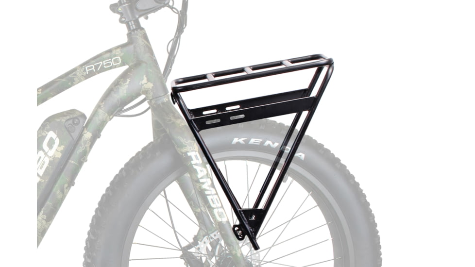 Rambo Bikes Front Luggage Rack, Black, R151