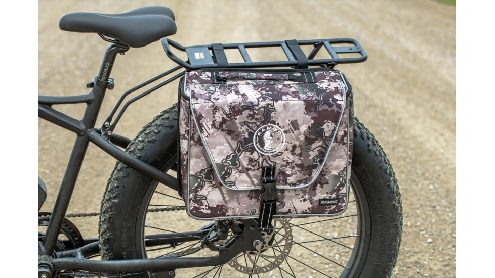 Rambo Bikes Half Saddle Bag, Waterproof, True Timber Viper Western Camo, R157