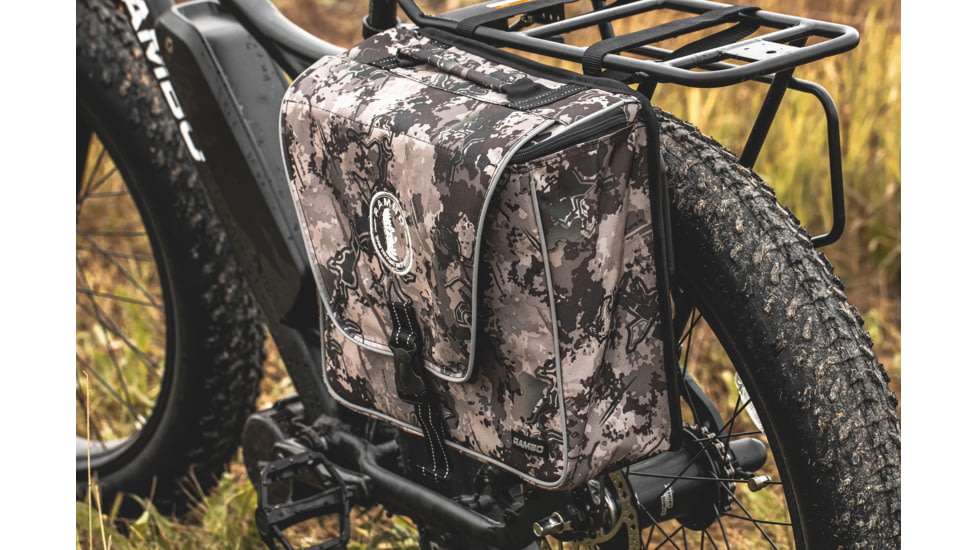 Rambo Bikes Half Saddle Bag, Waterproof, True Timber Viper Western Camo, R157