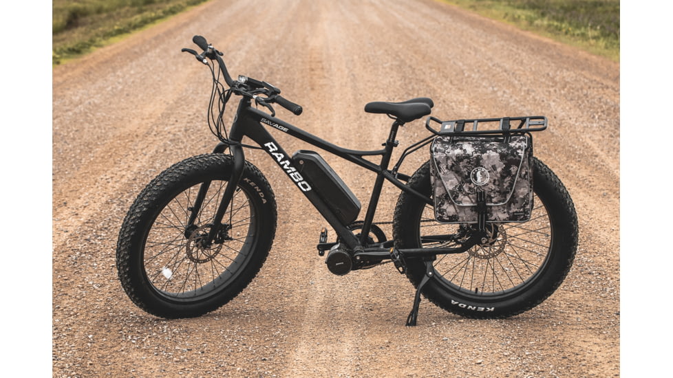 Rambo Bikes Half Saddle Bag, Waterproof, True Timber Viper Western Camo, R157