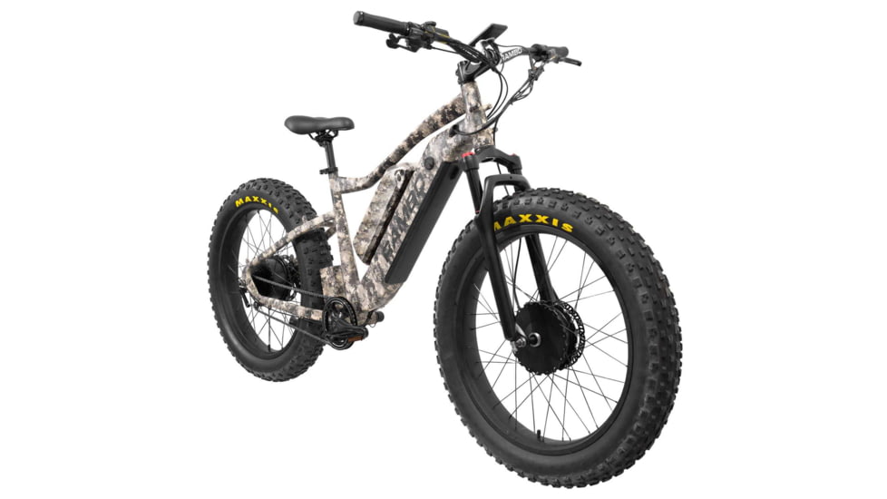 Rambo Bikes MEGATRON 2.0 1000W X2 Full Frame Electric Bike, TT Viper Western Camo, 19.7 in, R1000X2M-FF-VWC