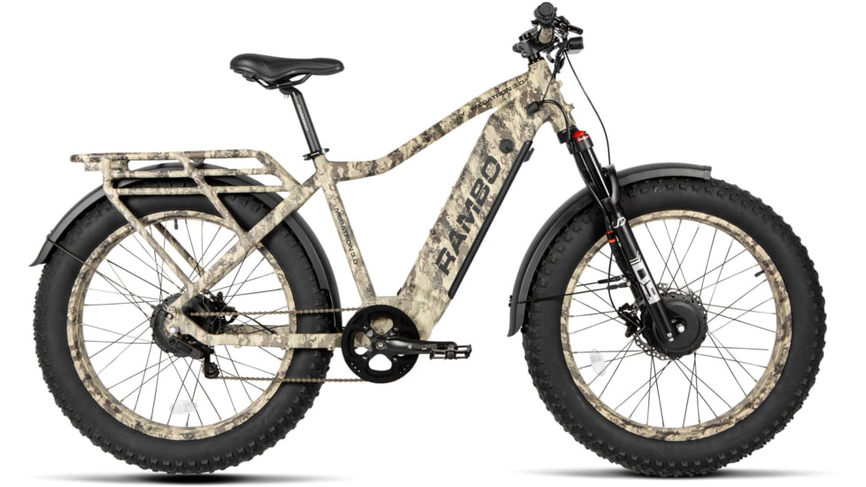 Rambo Bikes Megatron 3.0 All-Wheel Drive Bicycle, TT Viper Western Camo, Large, MEG3.0-VWC