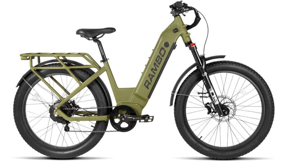 Rambo Bikes Nomad 2.0 Bicycle, OD Green, Large, NOM2.0-ODG