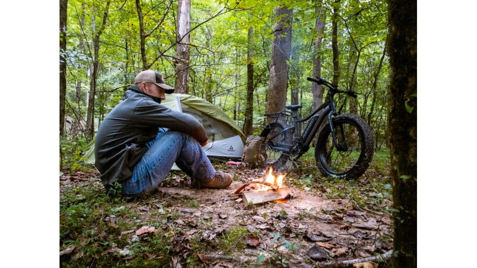 Rambo Bikes PURSUIT 2.0 750W Full Frame Electric Bike, Grey, 19 in, R750P-FF-GY