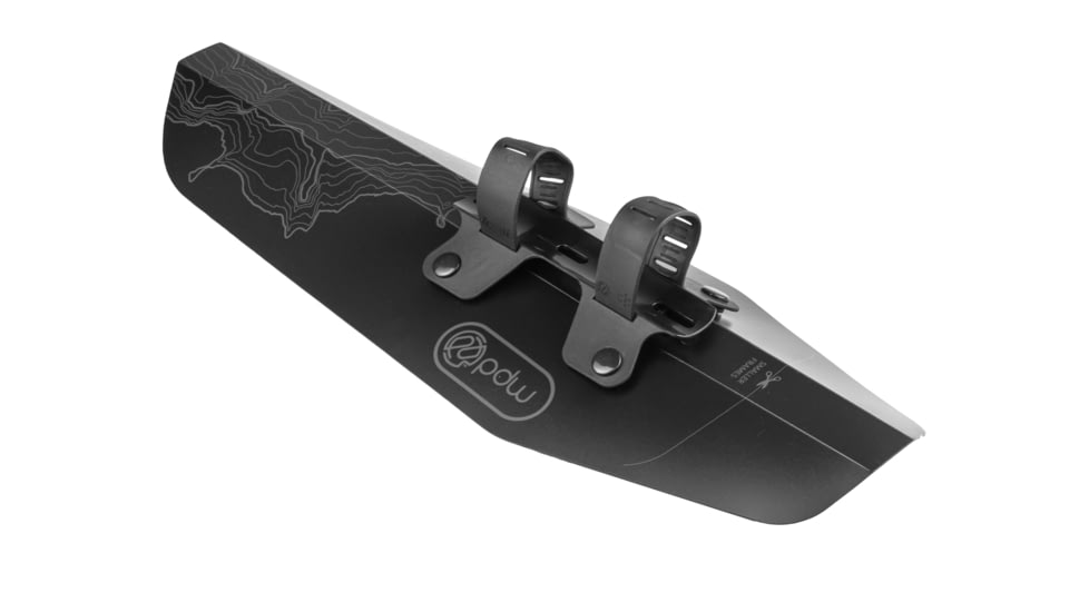 Rambo Bikes PWD Mud Shovel Front Fender, Black, R146