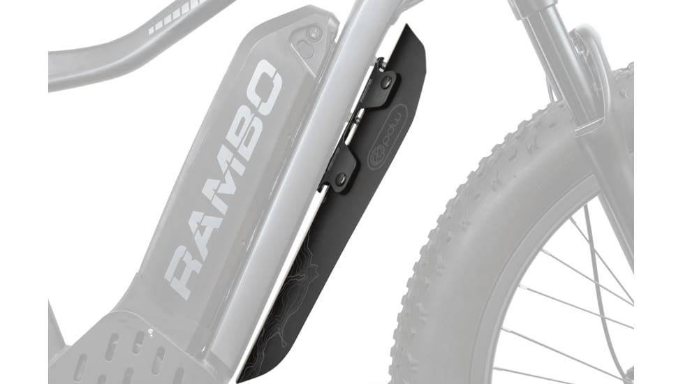 Rambo Bikes PWD Mud Shovel Front Fender, Black, R146