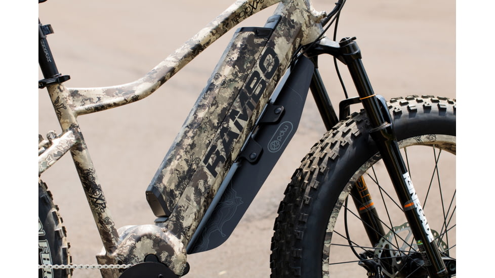 Rambo Bikes PWD Mud Shovel Front Fender, Black, R146