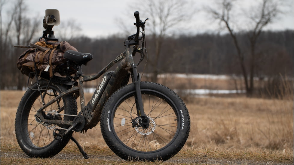 Rambo Bikes PWD Mud Shovel Front Fender, Black, R146