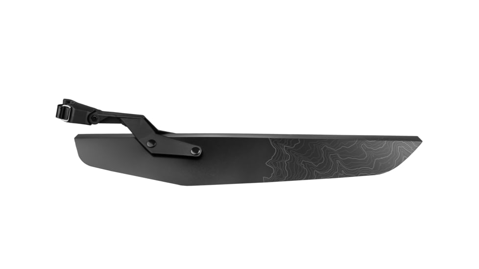 Rambo Bikes PWD Mud Shovel Rear Fender, Black, R147