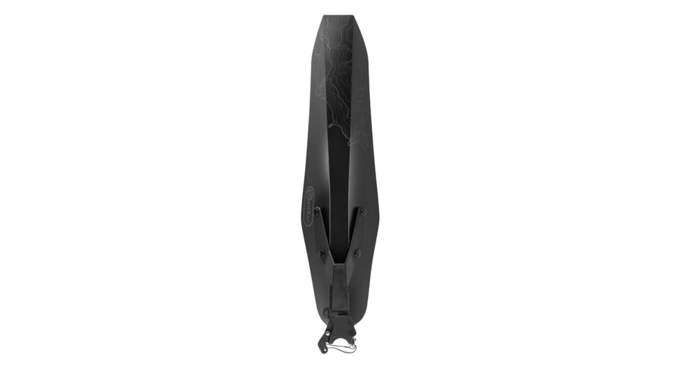Rambo Bikes PWD Mud Shovel Rear Fender, Black, R147