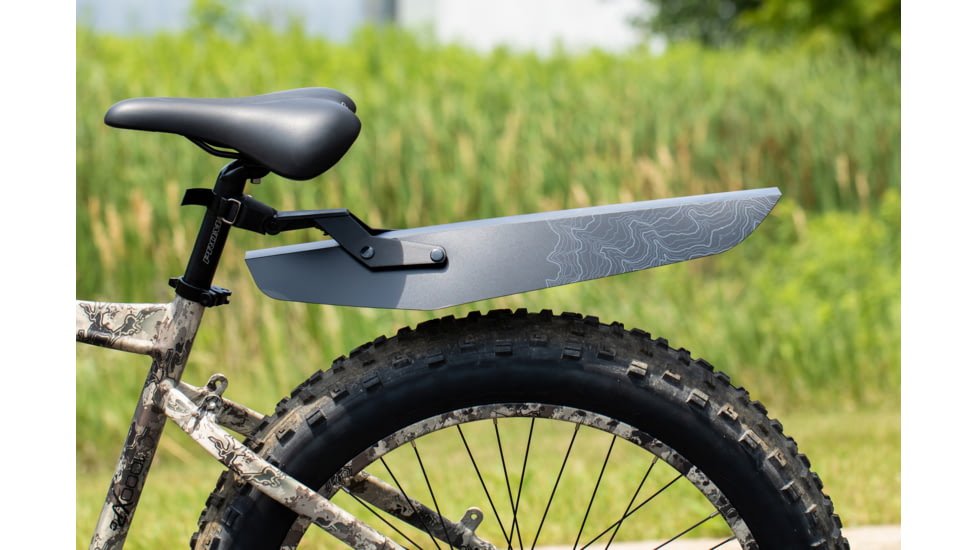 Rambo Bikes PWD Mud Shovel Rear Fender, Black, R147