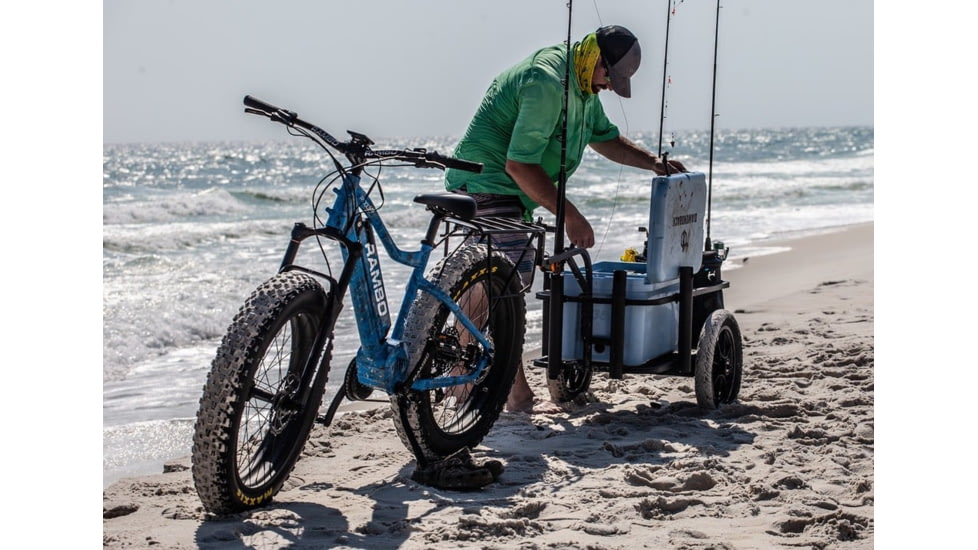 Rambo Bikes REBEL 1000W Full Frame Electric Bike, Matte Black/Grey, 19 in, 1000 XP-BGY