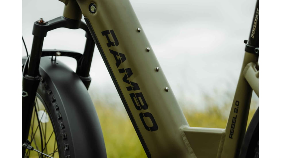 Rambo Bikes Rebel 2.0 Bicycle, OD Green, Large, REB2.0-ODG