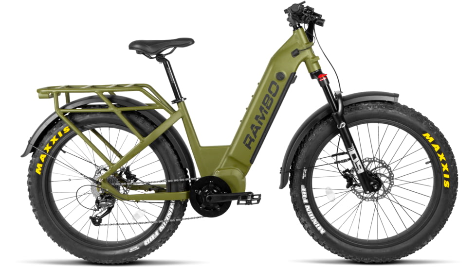 Rambo Bikes Rebel 2.0 Bicycle, OD Green, Large, REB2.0-ODG