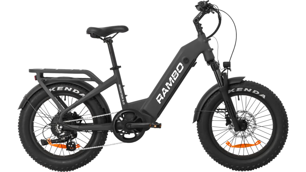 Rambo Bikes Rooster 3.0 Bicycle, Matte Black, Small, ROO3.0-BK