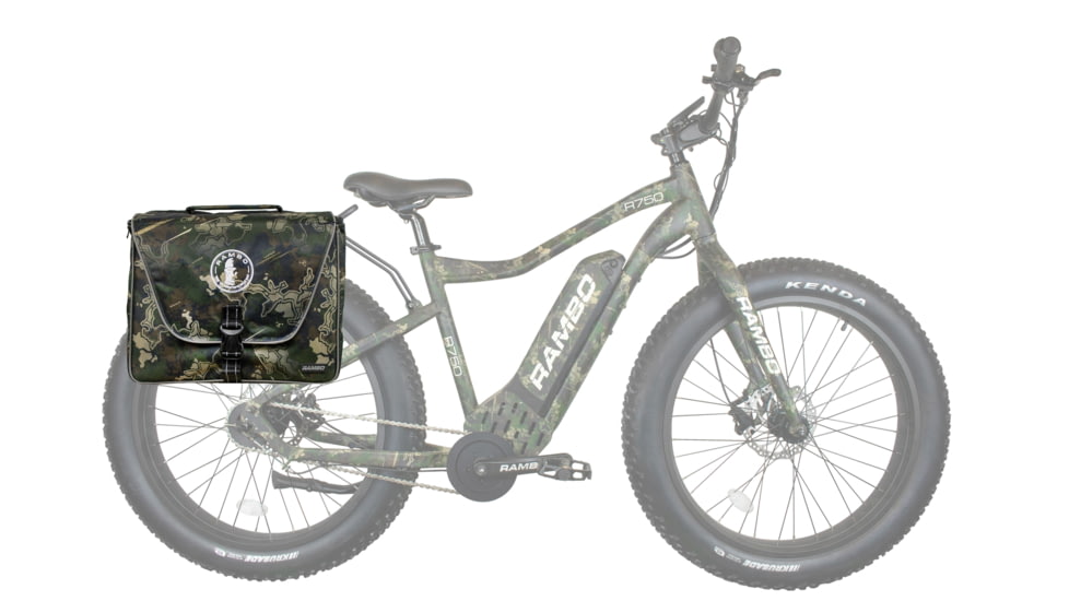 Rambo Bikes True Timber Viper Woodland Accessory Bag, Woodland Camo, R169
