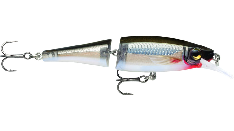 Rapala Bx Jointed Minnow, Floating, Silver, 3 1/2in, 5/16oz, BXJM09S