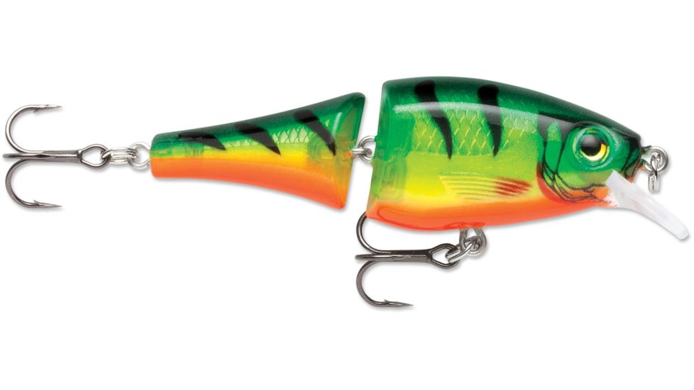 Rapala BX Jointed Shad Crankbait, 6ft, 2.5in, 1/4 oz, Firetiger, BXJSD06FT