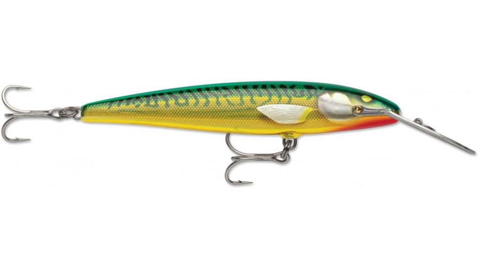 Rapala CountDown Magnum Elite 145 Jig, Armored Green Mackerel, CDMAGE145AMGM
