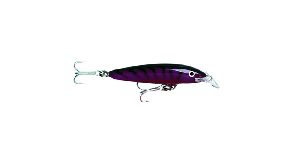 Rapala CountDown Magnum Lure, Sinking, Purple Mackerel, 1 1/4oz, 5 1/2in, CDMAG14PM
