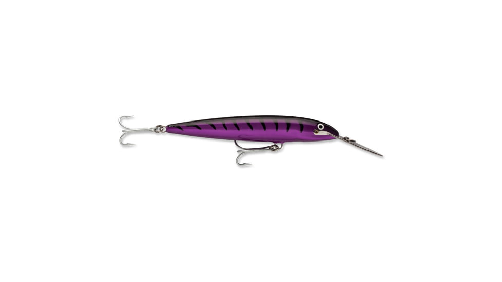Rapala CountDown Magnum Lure, Sinking, Purple Mackerel, 2 3/8oz, 7in, CDMAG18PM