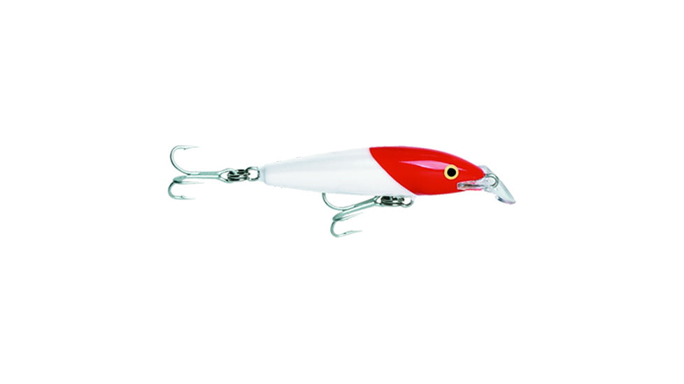 Rapala CountDown Magnum Lure, Sinking, Red Head, 2 3/8oz, 7in, CDMAG18RH