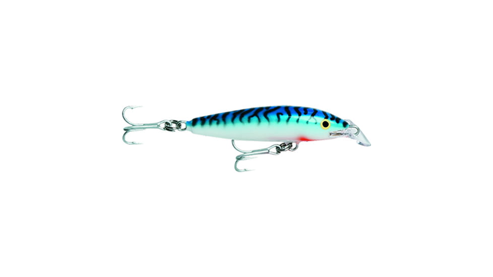 Rapala CountDown Magnum Lure, Sinking, Silver Mackerel, 7/8oz, 4 3/8in, CDMAG11SM