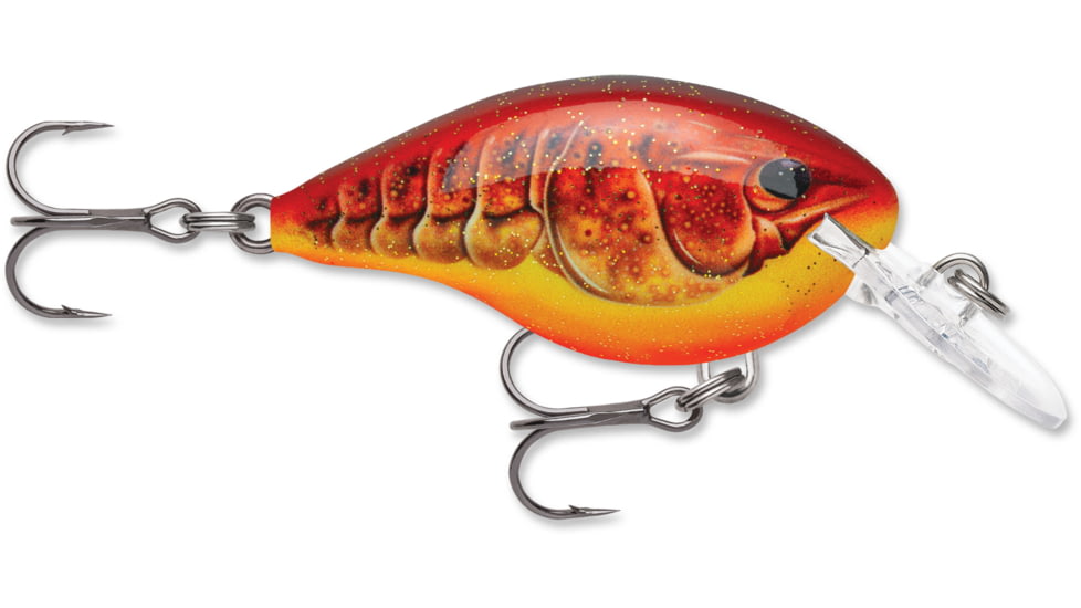 Rapala Dives-To, 2" 5/16oz, #6 Hooks, Crystal Craw, DT04CSCW