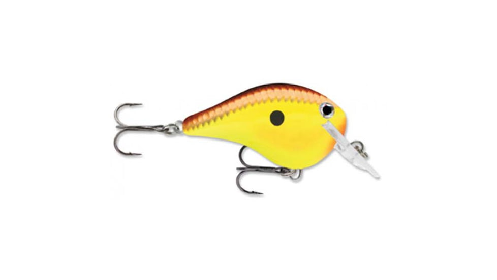 Rapala Dives-To Fat 03 Lure, Hot Mustard, DTFAT03HM
