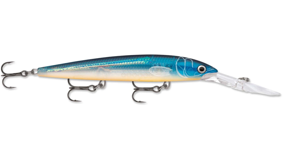 Rapala Down Deep Husky Jerk 12 Lure, Blue Ghost, DHJ12BGH